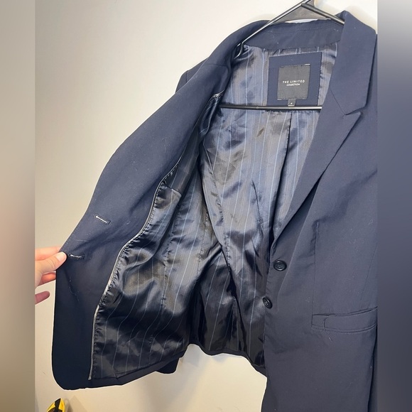The Limited Collection Navy Blue Blazer SZ 4 - Picture 9 of 11